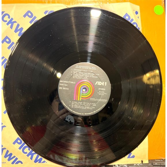 VIKKI CARR Unforgettable (1970) Stereo SUNSET LP Vinyl - Picture 2 of 9